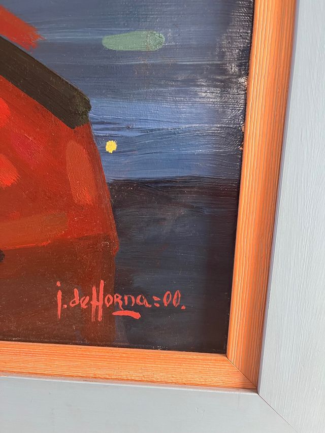 Cuadro de pintor famoso original