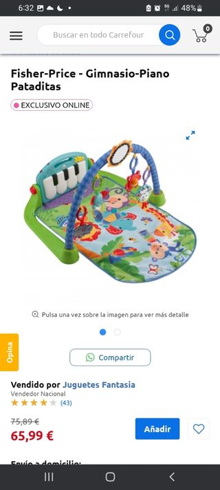 GIMNASIO - PIANO FISHER PRICE