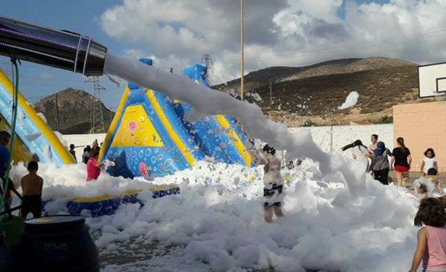 fiesta de la espuma