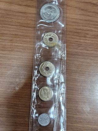 Serie Monedas pesetas 1991