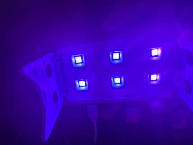 Mini lampada UV per unghie