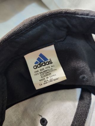 Gorra Adidas auténtica vintage