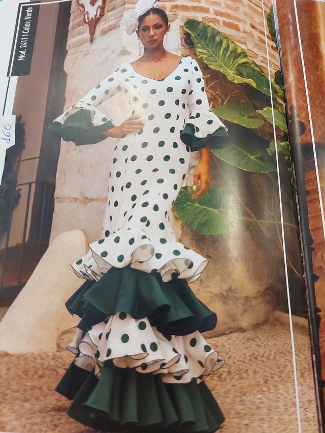 Traje flamenca,nuevo venta en tienda.