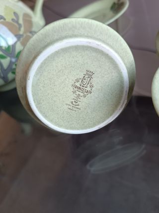 Juego de te, porcelana PONTESA
