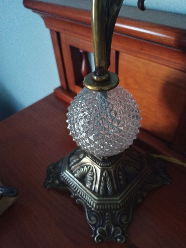 Lamparas mesita vintage