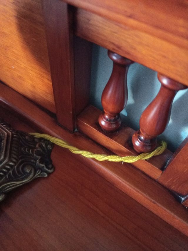 Lamparas mesita vintage