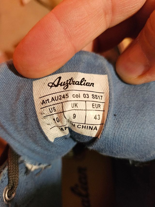 Sneackers AUSTRALIAN  come NUOVE