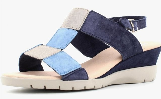 Callaghan sandalia azul, 40 y 41