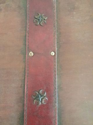 Baúl antiguo madera y piel