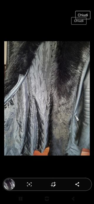 Cappotto in ecopelle