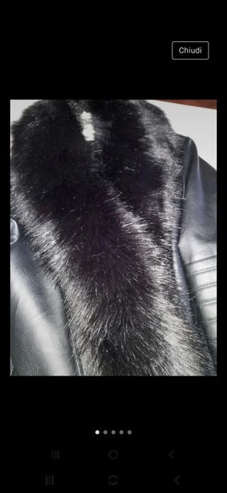 Cappotto in ecopelle