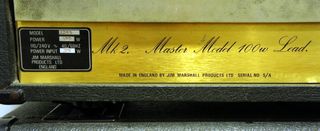 Cabezal Marshall JCM800 m.2203 de 1987- no reedici