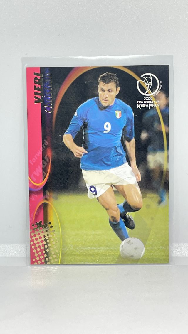 Christian Vieri - Italia - Panini FIFA WC 02 Japon