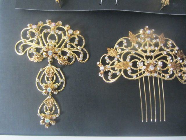 Aderezos alicantina en oro viejo