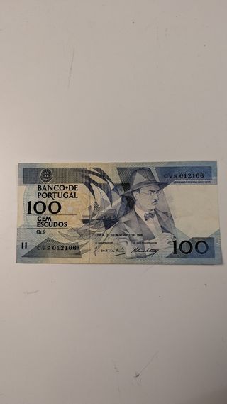 100 escudos portugal