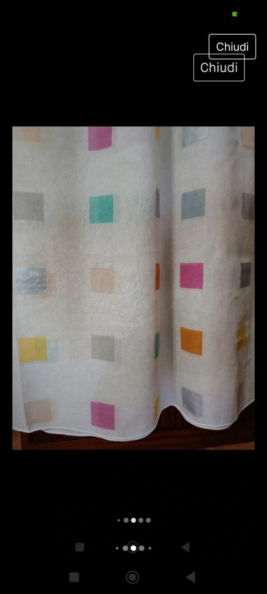 Pannello tenda arredo 