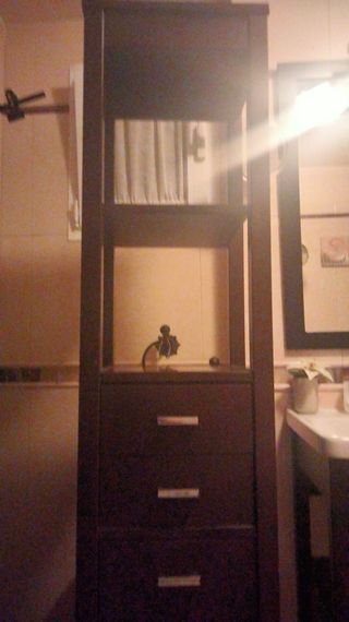 Lote  mueble lavabo+estantería +espejo