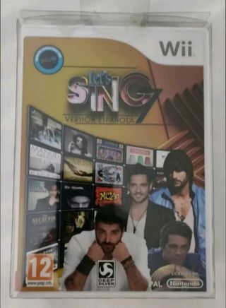 Pack Wii / Wii U 4 Juegos Karaoke + 2 Microfonos
