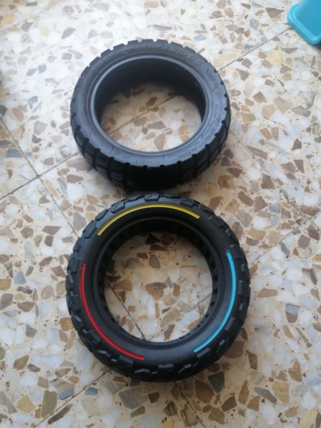 Rueda maciza tacos 10x2,75 smartgyro o similar