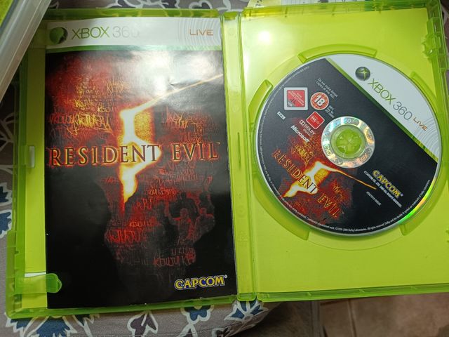 Residente evil 5 xbox360