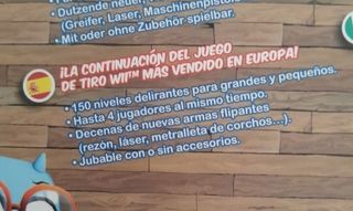 OFERTA"NUEVO"Juego WII-U Cocoto Festival+1Pistola 