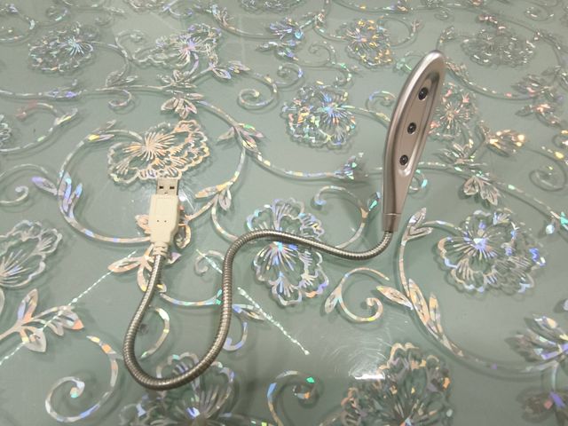 Lampada luce led per pc