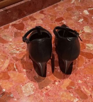 Zapatos piel de vestir negro