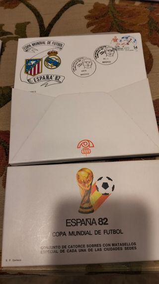 Sellos mundial España 82 . Total 94 sobres