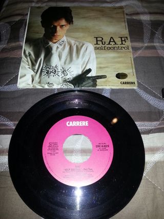 1 Vinile COME NUOVO,45 GIRI:RAF"Self Control"(1984
