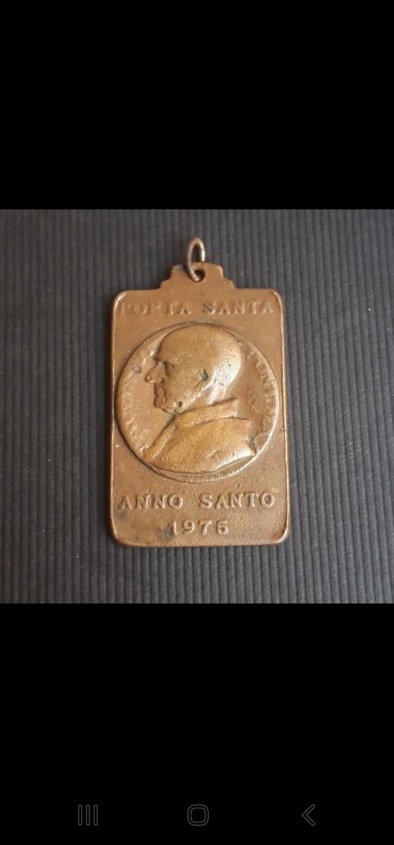 Medaglia Ciondolo ANNO SANTO / PORTA SANTA Giub