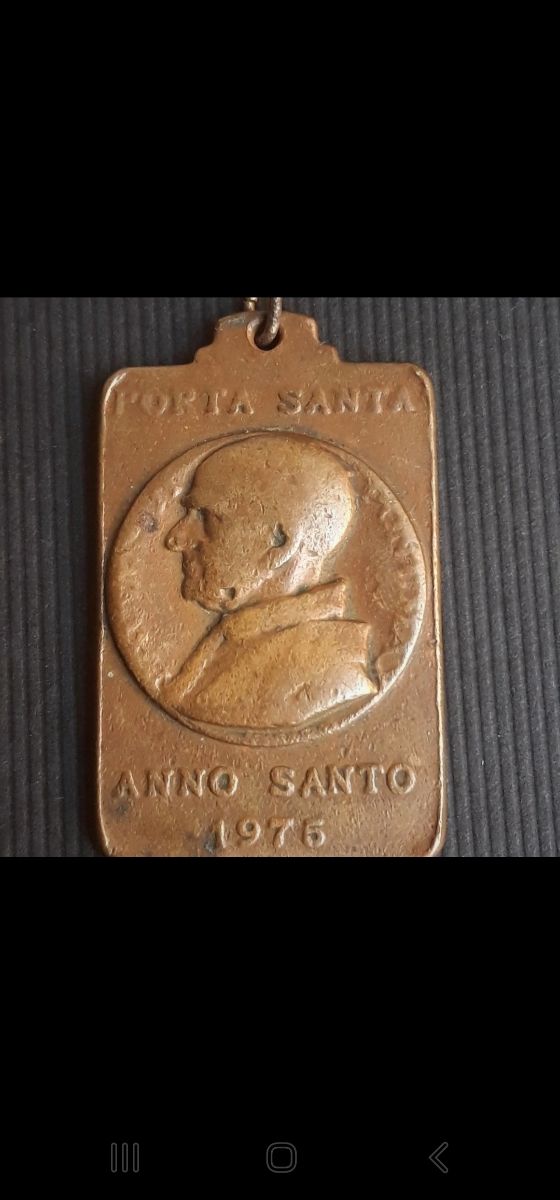 Medaglia Ciondolo ANNO SANTO / PORTA SANTA Giub