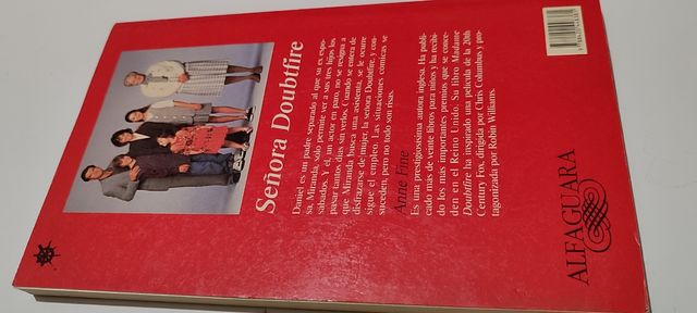Libro "Señora doubtfire"