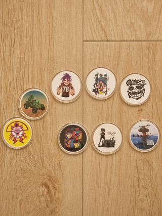 Chapas Gorillaz