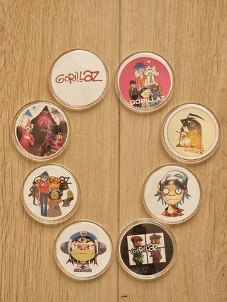 Chapas Gorillaz