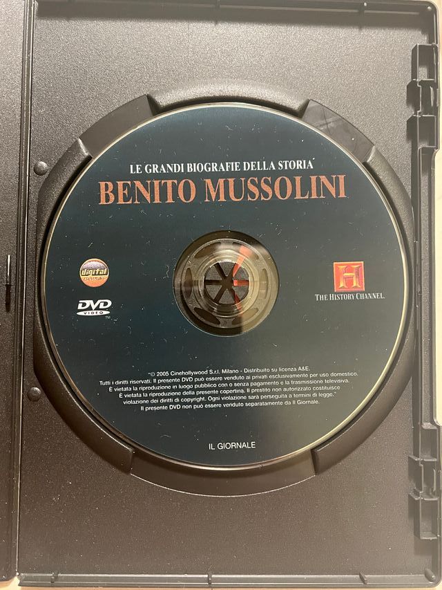 DVD Le grandi biografie della storia: Mussolini