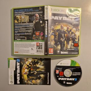 Pay Day PayDay 2 Xbox 360 Xbox360 pal ita italiano