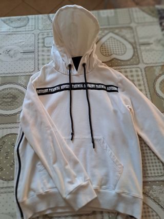 FELPA CON CAPPUCCIO PARENTAL ADVISORY