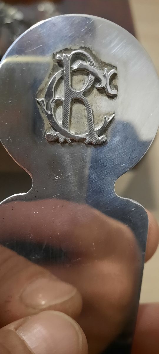 Segnalibro argento 925 Sterling 37 grammi