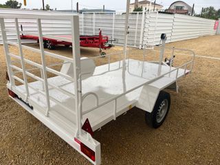 Remolque plataforma portacarruajes