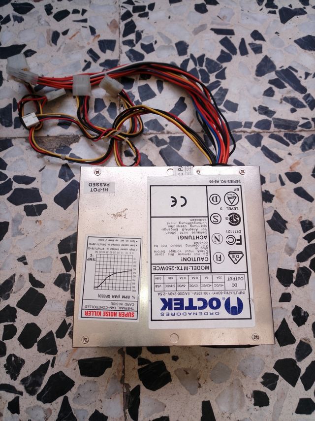 Fuente de alimentación