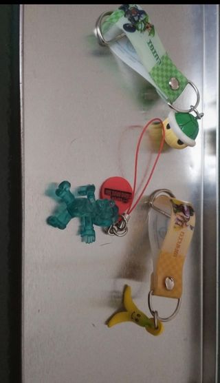 3 portachiavi super Mario