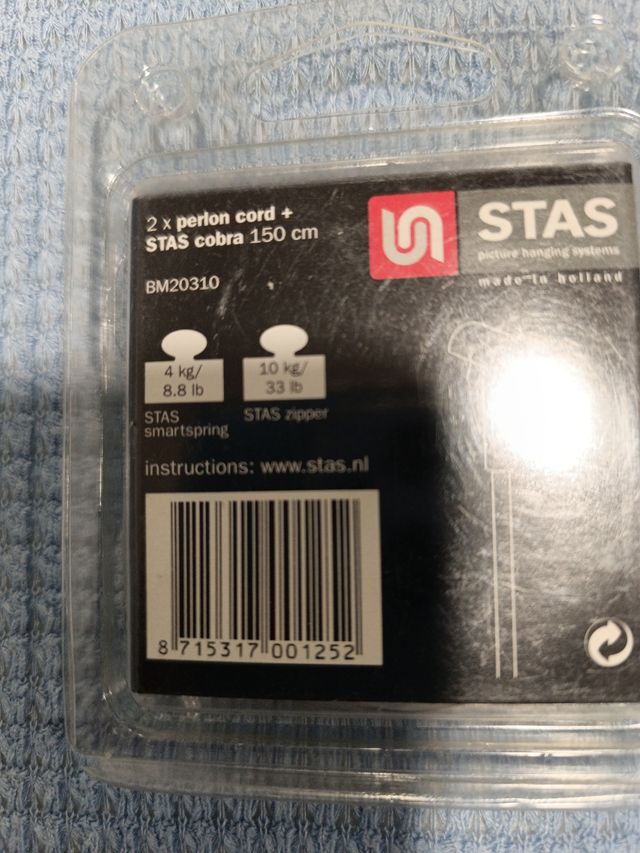 Cordones para colgar cuadros