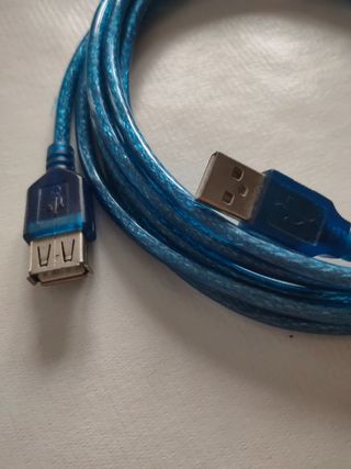 Cable extensor USB 3 metros
