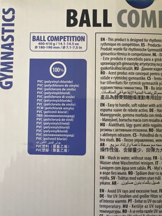 Palla da ginnastica ritmica