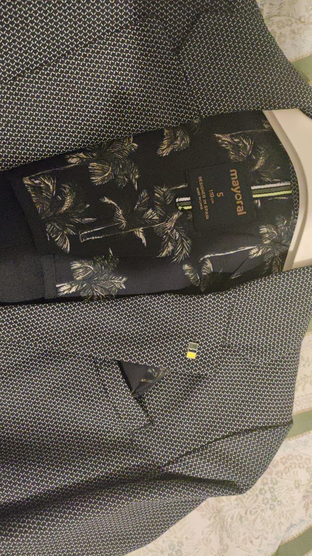 Completo elegante per bambin, da cerimonia mayoral