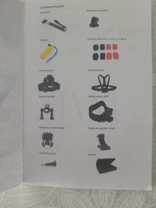 Cámara fotos deportiva