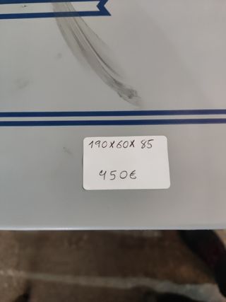 MESA DE ACERO INOXIDABLE 1,9M