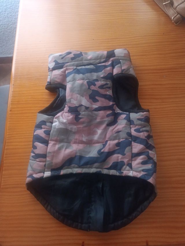 Chaleco perro camuflaje