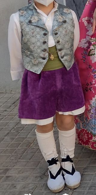 Traje de Fallero Niño