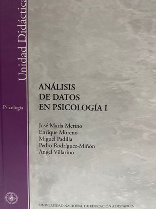 Análisis de datos en psicología 1